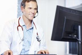Consultation d'un médecin